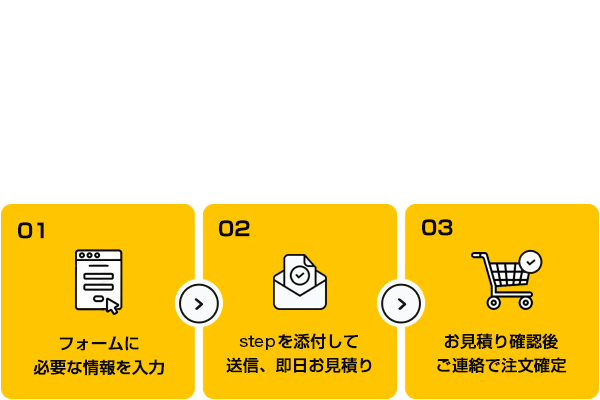 角パイプ –(寸法値指定・図面データ入稿)