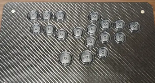 カーボンでアケコンの天板を自作！CADデータ作成の依頼もできて満足