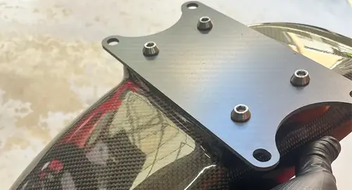 バイクのスタビライザーをカーボンで製作 | 強く軽くそして腐食しない