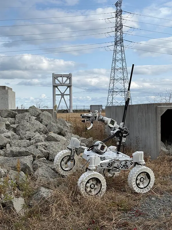 火星探査ローバー用パーツ製作事例
