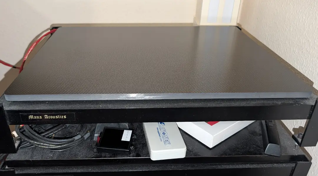 アナログプレーヤー用スタンド製作事例